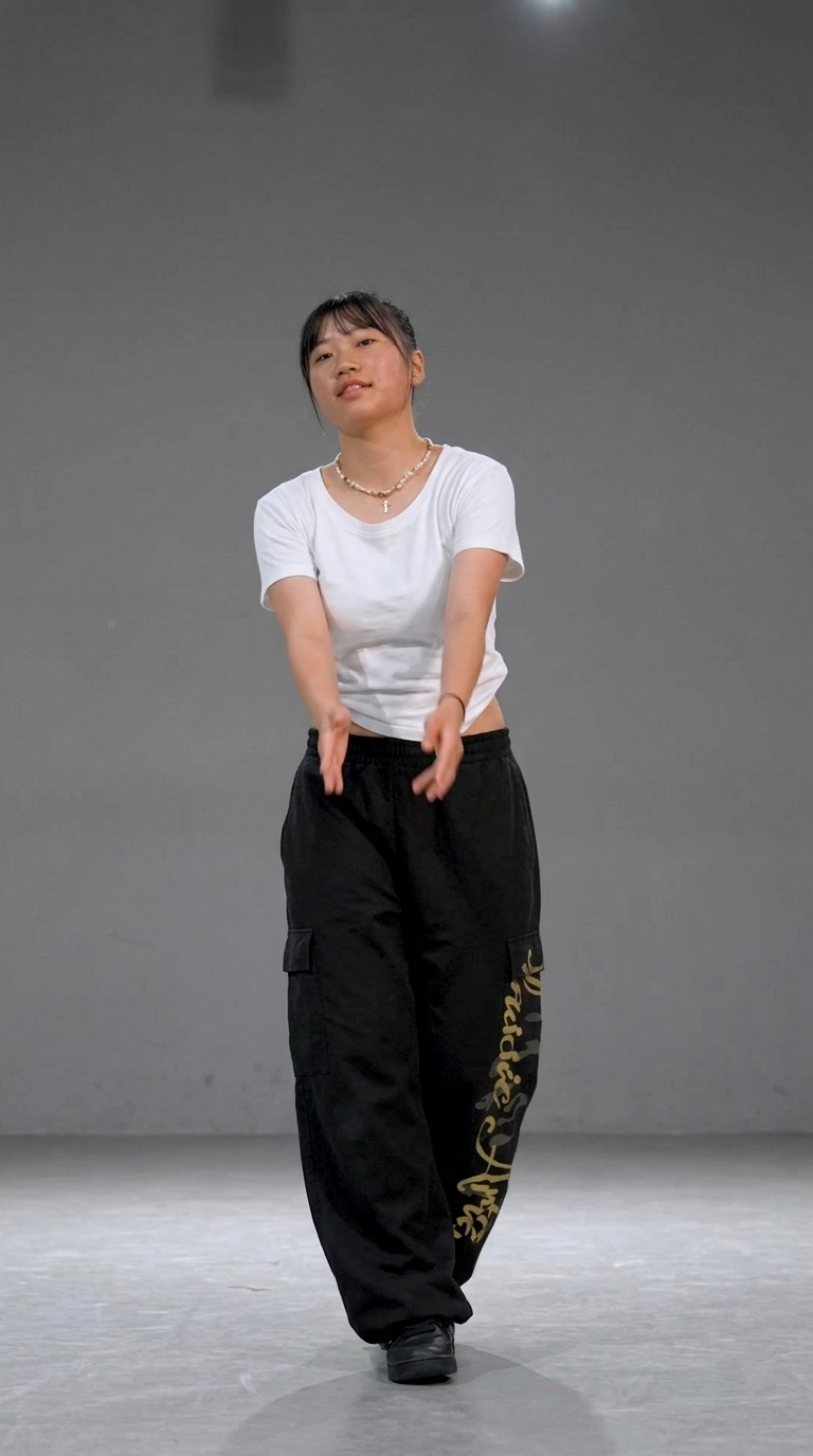 Generated reference preserving original dancer appearance